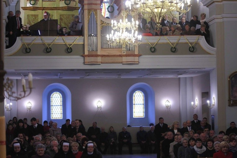 Poświęcenie organów w Chełmie Śląskim