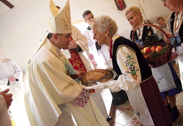 Msza św. odbyła się w kaplicy św. Huberta w Rekowie Górnym.