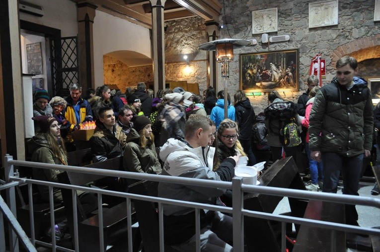 Rekolekcje młodzieży na Ślęży