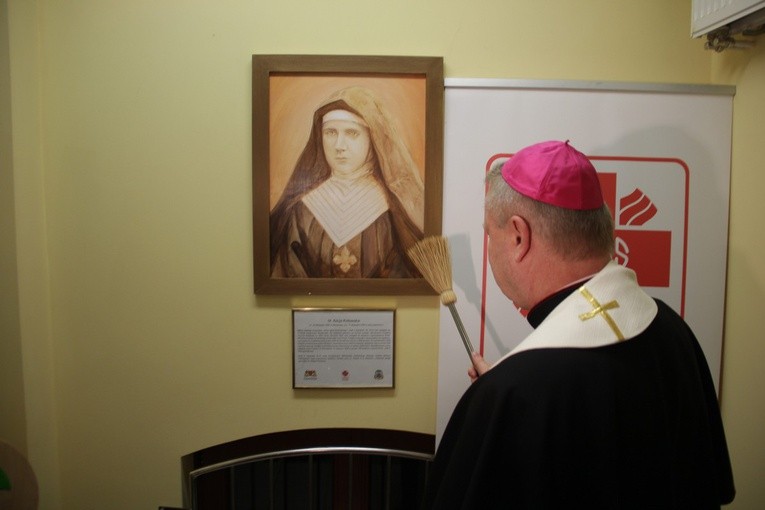 Poświęcenie świetlicy dla dzieci przy Dobrej 8
