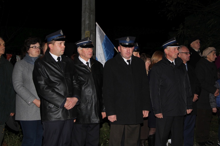 Powitanie ikony MB Częstochowskiej w parafii Grzymkowice-Byki