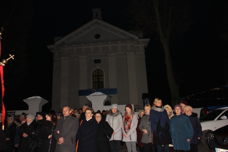 Powitanie ikony MB Częstochowskiej w Babsku