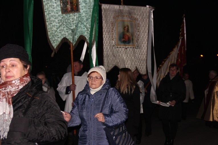 Powitanie ikony MB Częstochowskiej w Babsku