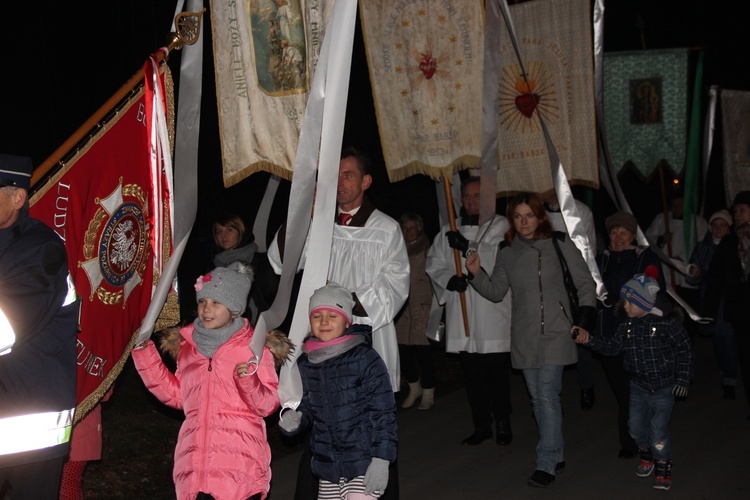 Powitanie ikony MB Częstochowskiej w Babsku