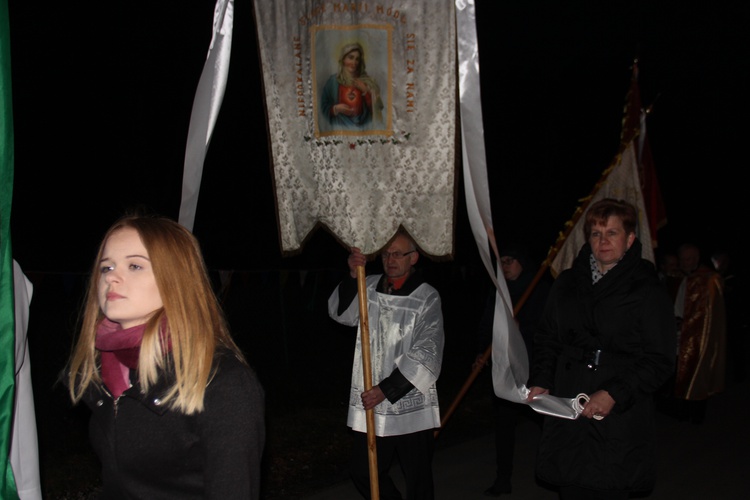 Powitanie ikony MB Częstochowskiej w Babsku