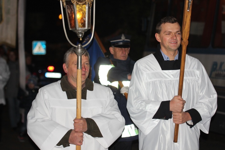 Powitanie ikony MB Częstochowskiej w Babsku