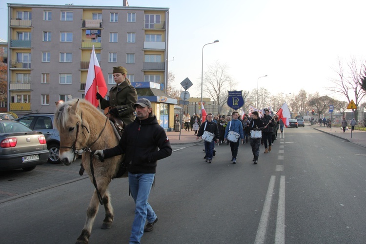 Marsz patriotyczny w Łowiczu