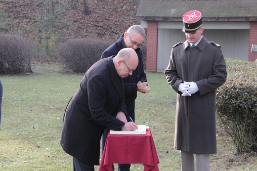 Uroczystości na cmentarzu Francuskim