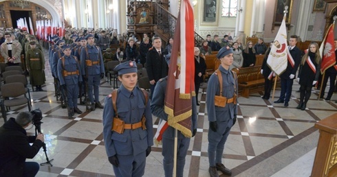 Poświęcenie Sztandaru Hallerczyków