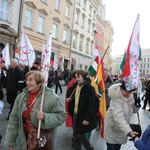 Pochód patriotyczny Kraków 11 listopada 2016