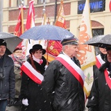 Procesja z relikwiami św. Wiktorii w Łowiczu