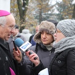 Procesja z relikwiami św. Wiktorii w Łowiczu