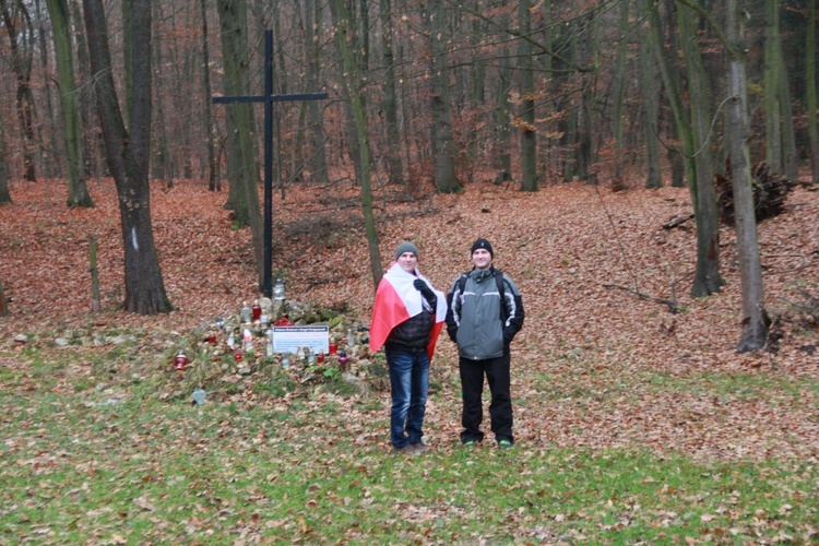 Patriotyczna pielgrzymka na Polanę Śmierci