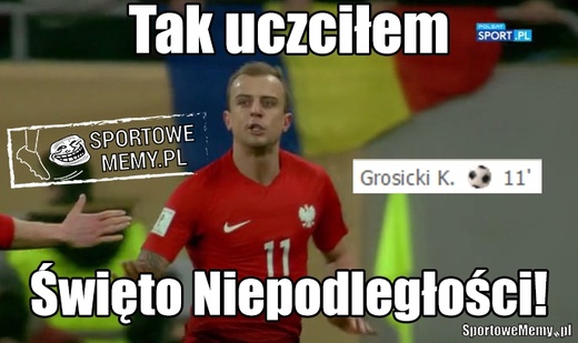 Wzrasta wartość Grosika, czyli najlepsze memy po meczu Polska-Rumunia
