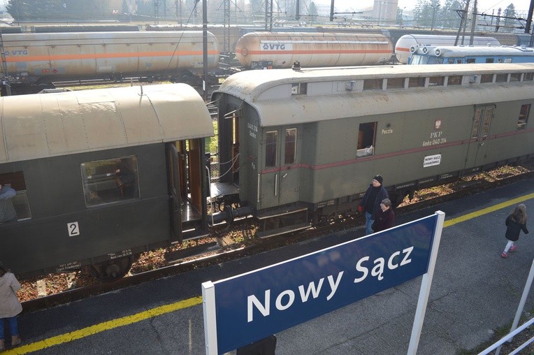 Parowozem z Chabówki do Nowego Sącza