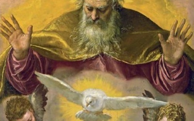 Paolo Veronese, Trójca Święta, fragment