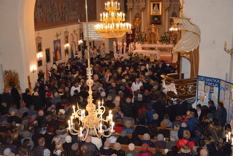 Powitanie ikony MB Częstochowskiej w Białej Rawskiej