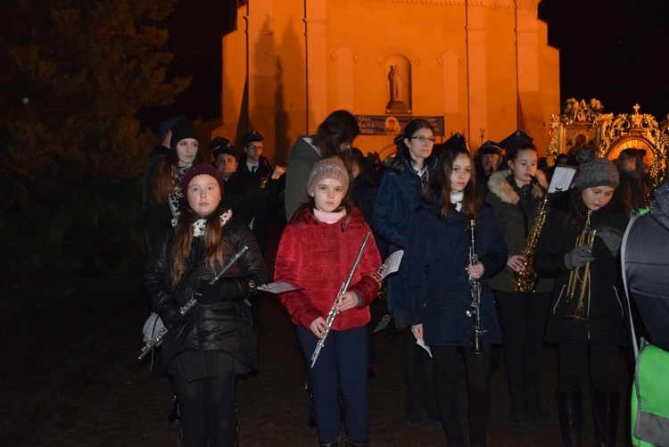 Powitanie ikony MB Częstochowskiej w Białej Rawskiej