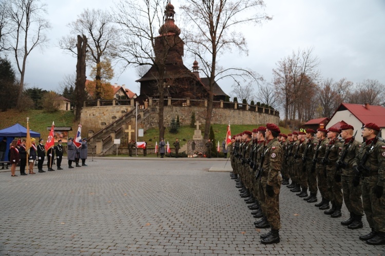 Obchody Święta Niepodległości w Łodygowicach