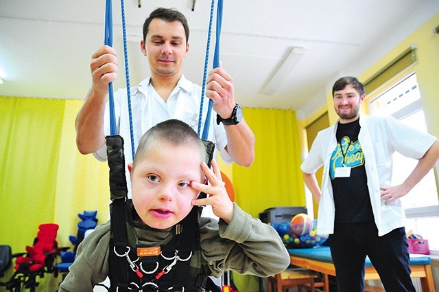▲	Codziennie ośrodek „Nadzieja” w Chełmie tętni życiem. 