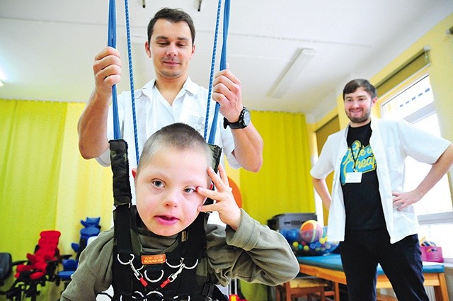 ▲	Codziennie ośrodek „Nadzieja” w Chełmie tętni życiem. 