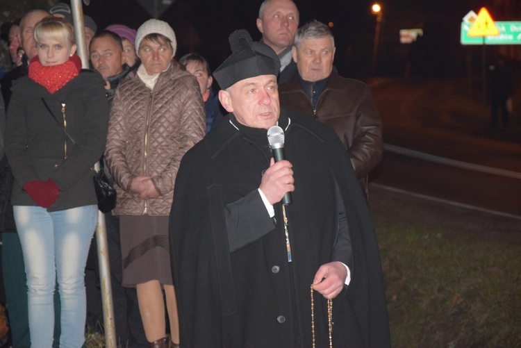 Powitanie ikony MB Częstochowskiej w Wilkowie