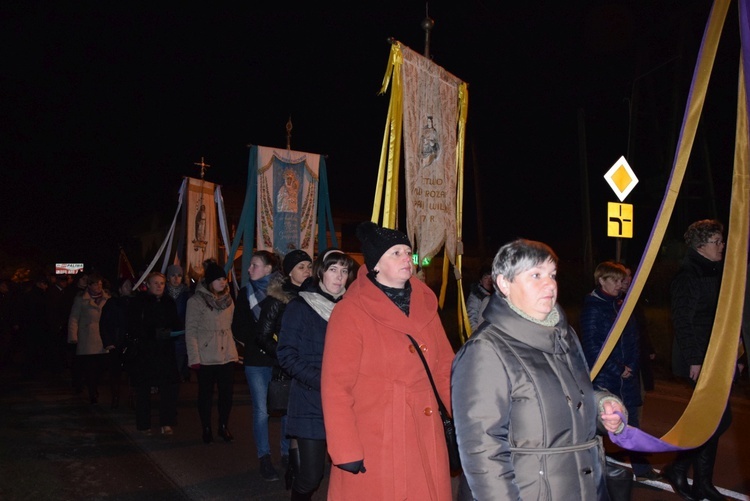 Powitanie ikony MB Częstochowskiej w Wilkowie