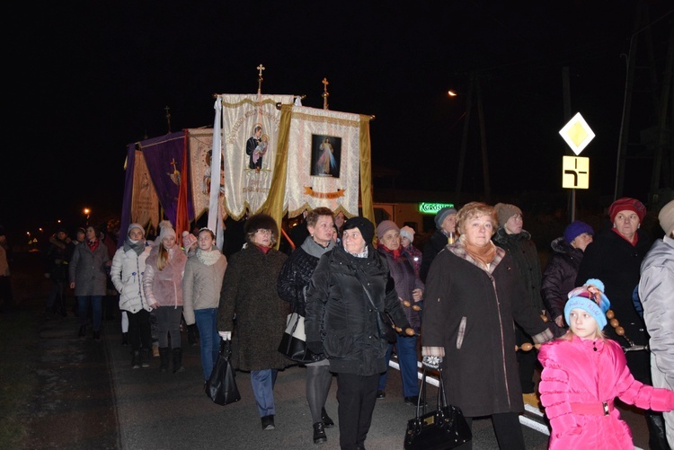 Powitanie ikony MB Częstochowskiej w Wilkowie