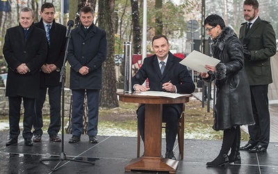 Prezydent podkreślił, że Józef Piłsudski to obok Jana Pawła II największy Polak XX wieku. Wreszcie będzie miał swoje muzeum.