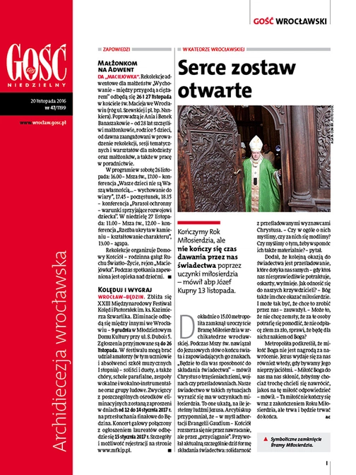 Gość Wrocławski 47/2016
