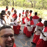 Ksiądz Dawid Lubowiecki na misjach w Zambii