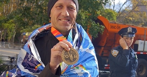 Nasz maratończyk w USA