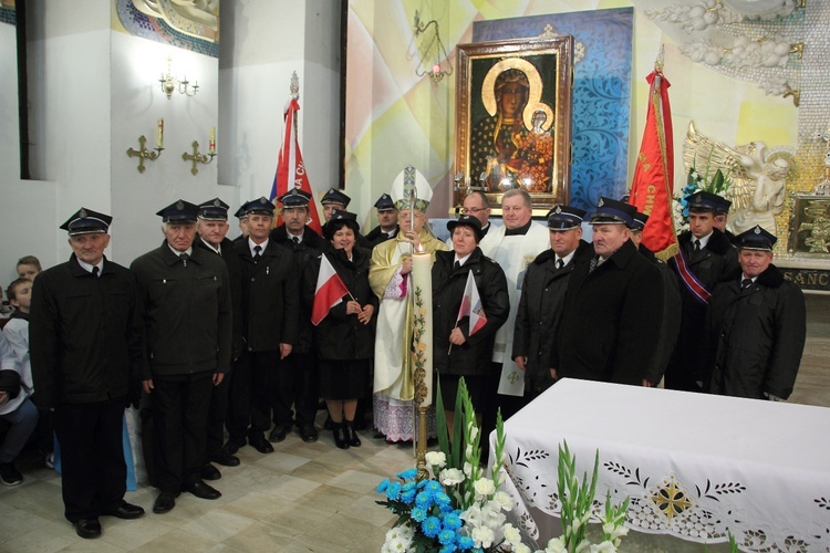 Powitanie ikony MB Częstochowskiej w Szczukach