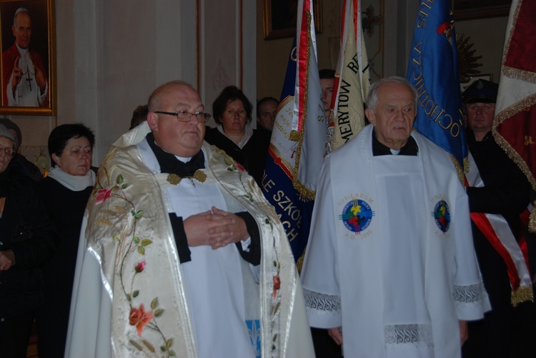 Powitanie ikony MB Częstochowskiej w Sadkowicach