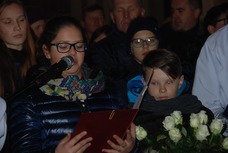 Powitanie ikony MB Częstochowskiej w Sadkowicach