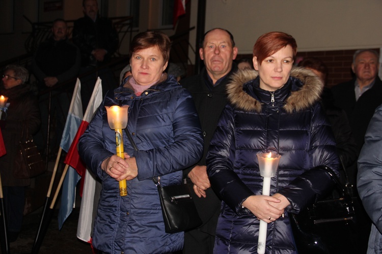 Powitanie ikony MB Częstochowskiej w Sadkowicach