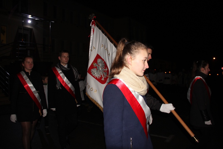 Powitanie ikony MB Częstochowskiej w Sadkowicach