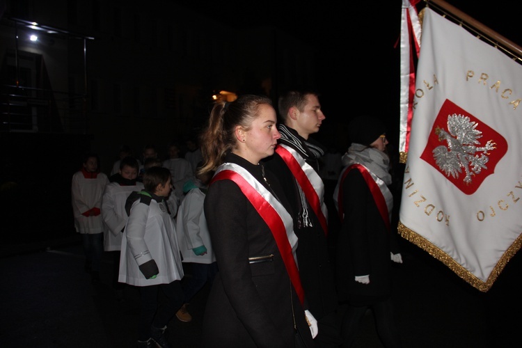 Powitanie ikony MB Częstochowskiej w Sadkowicach