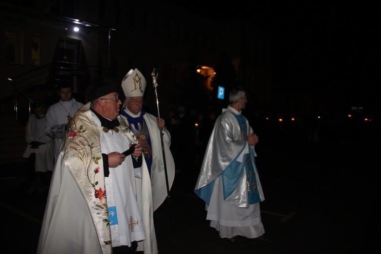Powitanie ikony MB Częstochowskiej w Sadkowicach