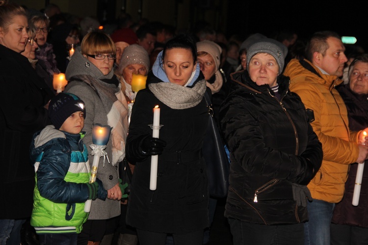 Powitanie ikony MB Częstochowskiej w Sadkowicach