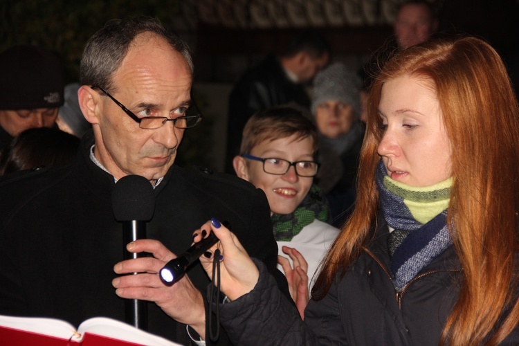 Powitanie ikony MB Częstochowskiej w Sadkowicach