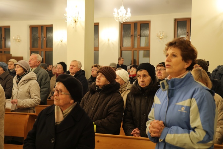 Poświęcenie kaplicy Bożego Miłosierdzia w Aleksandrowicach