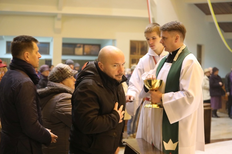 Poświęcenie kaplicy Bożego Miłosierdzia w Aleksandrowicach