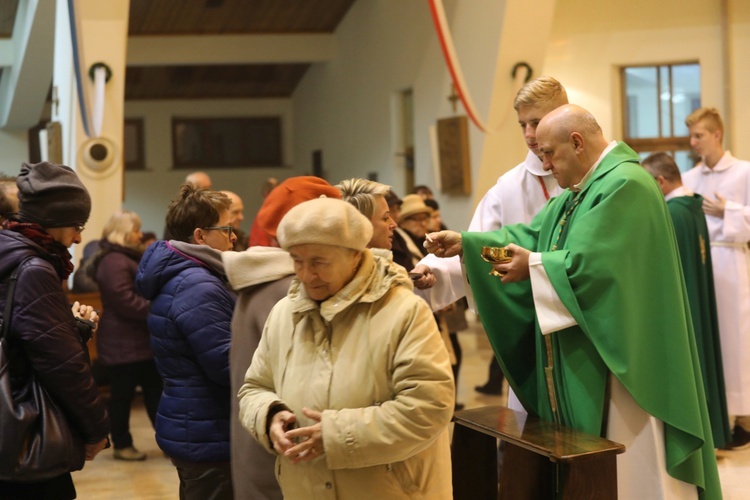 Poświęcenie kaplicy Bożego Miłosierdzia w Aleksandrowicach