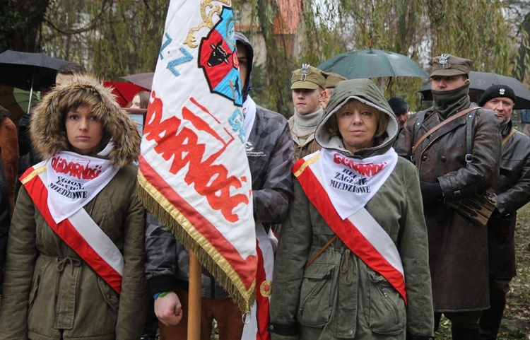 Odłonięcie pomników Żołnierzy Niezłomnych