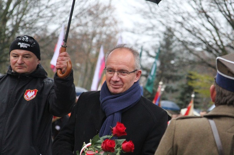 Odłonięcie pomników Żołnierzy Niezłomnych