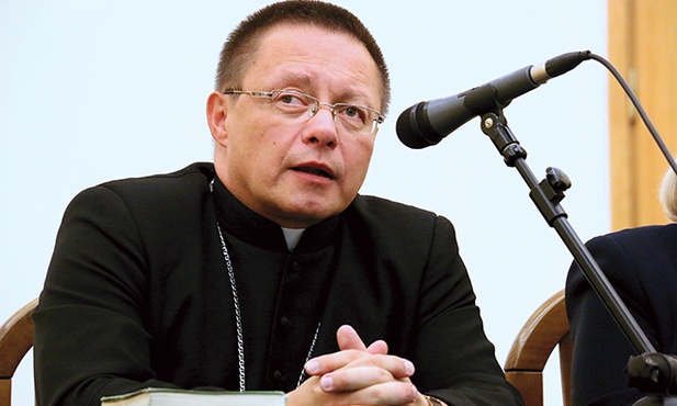 Bp Grzegorz Ryś był gościem na sympozjum „Miłosierdzie Boże w nauczaniu Jana Pawła II”.