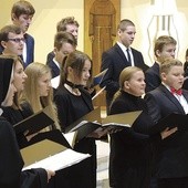 	Adepci diecezjalnych klas muzyki kościelnej.
