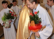 Nowi ministranci w Męcinie
