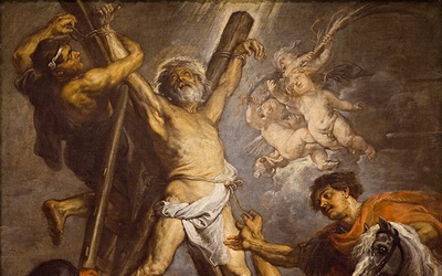 Peter Paul Rubens "Męczeństwo św. Andrzeja" olej na płótnie, 1638–1639 kaplica Fundacji Carlos de Amberes, Madryt